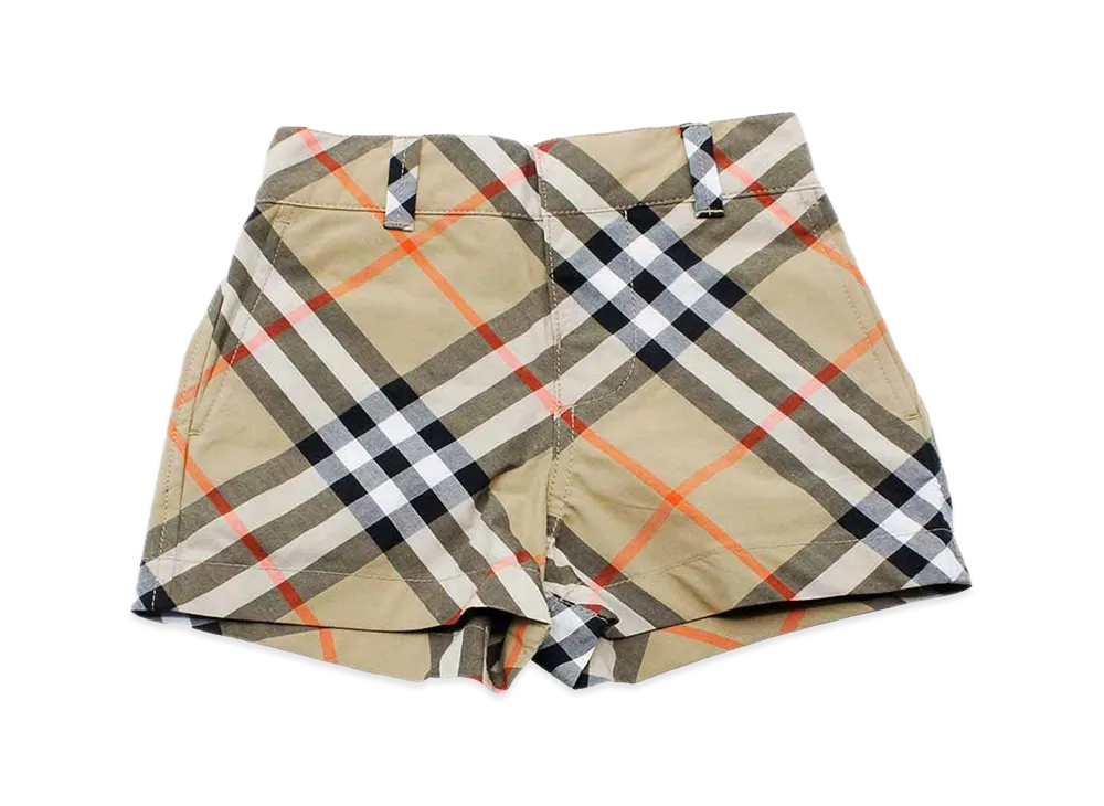 Burberry Kids Shorts "Gray"