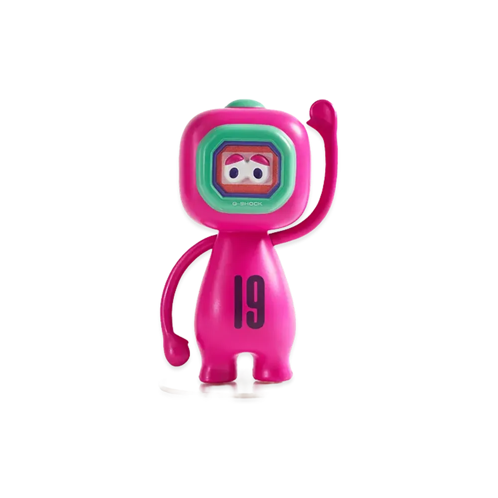 Casio G-Shock x NIGO Collector's Figure Goro "Pink"