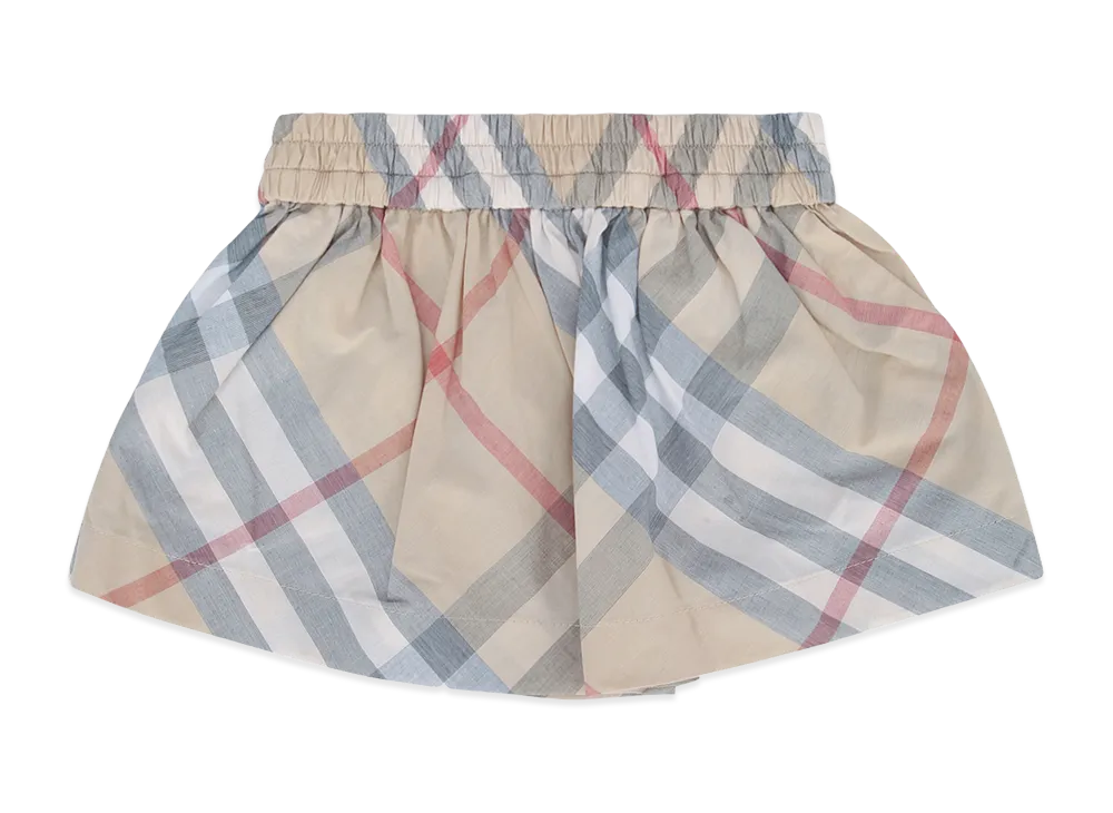 Burberry Kids Ig4 Marcy B Chk "Beige"
