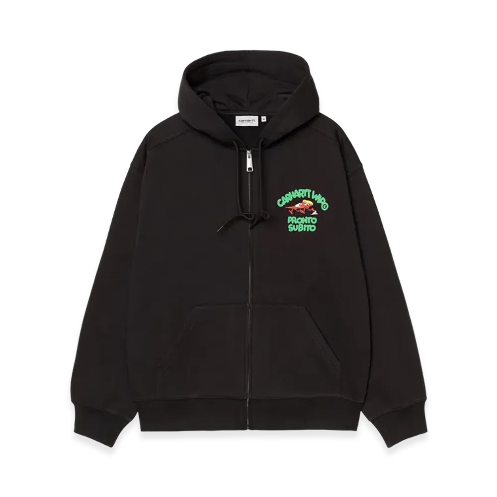 Carhartt WIP Hooded Pronto Sweat Jacket "Black"