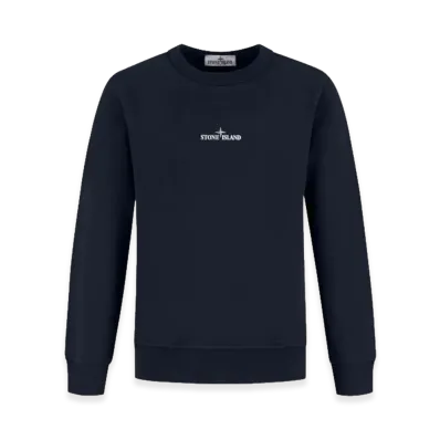 Stone Island Kids Sweaters "Navy"