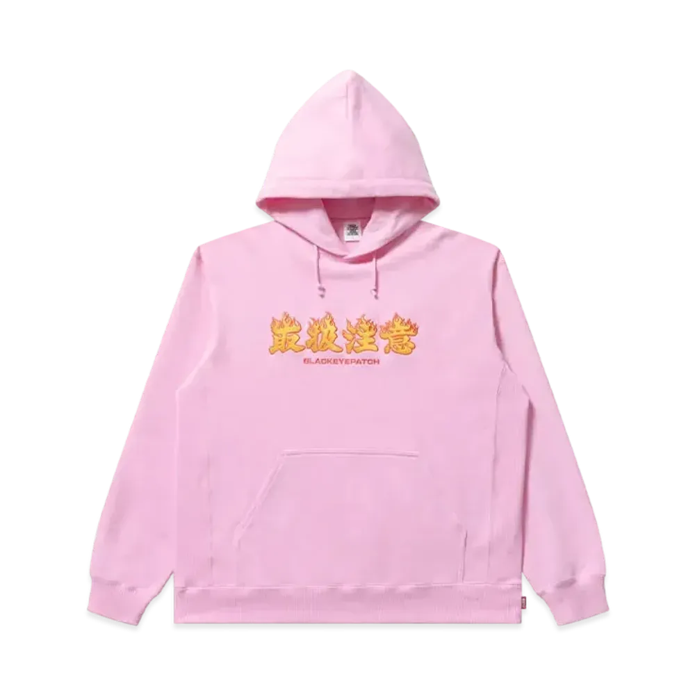 BlackEyePatch HWC Flame Logo Hoodie "Pink"