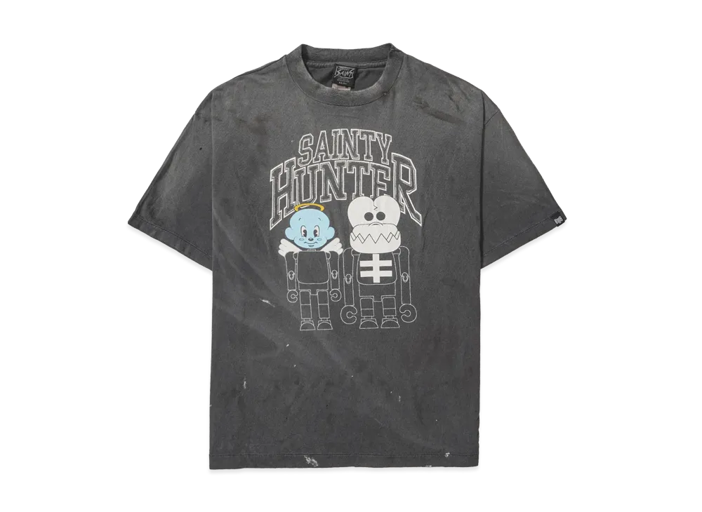 Saint Mxxxxxx x BOUNTY HUNTER BH SS Tee Skull K&Baby M "Black"