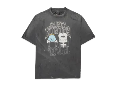 Saint Mxxxxxx x BOUNTY HUNTER BH SS Tee Skull K&Baby M "Black"