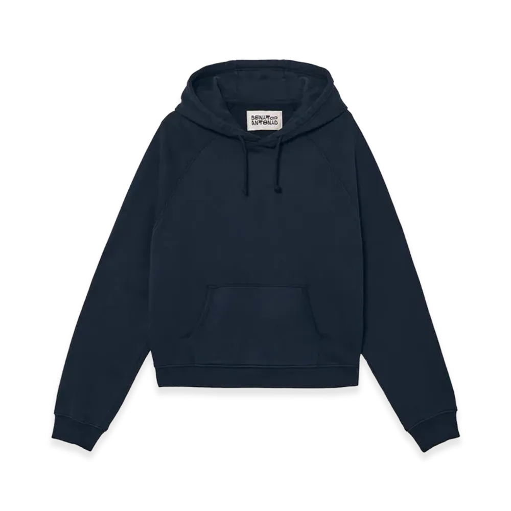 ZARA x Bad Bunny Benito Antonio Logo Embroidery Hoodie "Navy Blue"