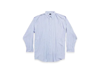 BALENCIAGA Fluid Shirt "Blue White"