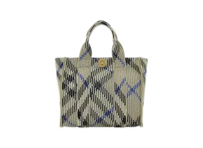 Burberry Women's Embroidered Fabric Check Mini Handbag "Printed"