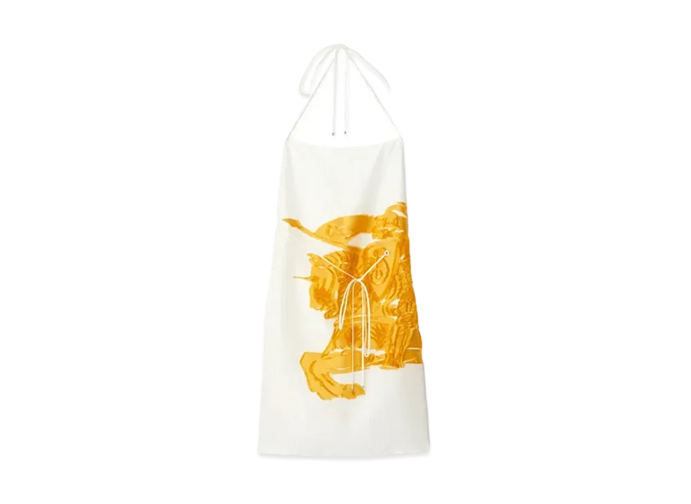 Burberry Women's EKD Silk Blend Dress "Sunflower"