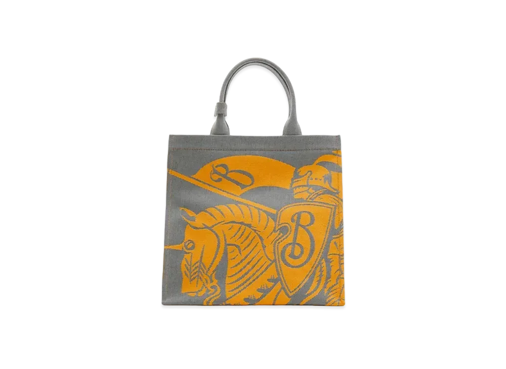 Burberry Small EKD Canvas Tote "Sunflower"