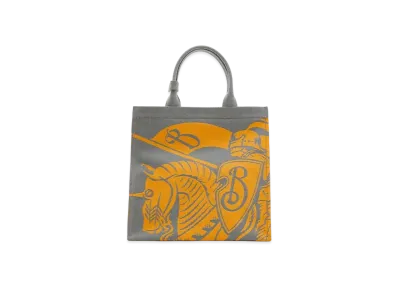 Burberry Small EKD Canvas Tote "Sunflower"