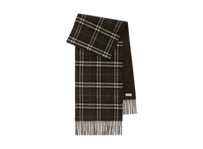 Burberry Reversible Check Cashmere Scarf "Snug"