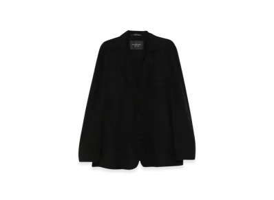 BALENCIAGA Single Breasted Over Fit Jacket "Black"