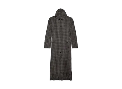 BALENCIAGA Fluid Coat "Gray/Black"