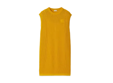 Burberry Women's Cotton Mesh Dress "Sunflower"