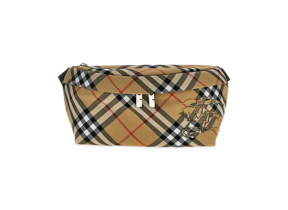 Burberry Check Waist Bag "Beige"