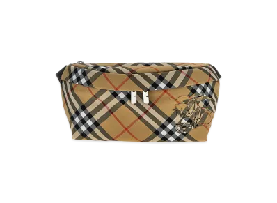 Burberry Check Waist Bag "Beige"