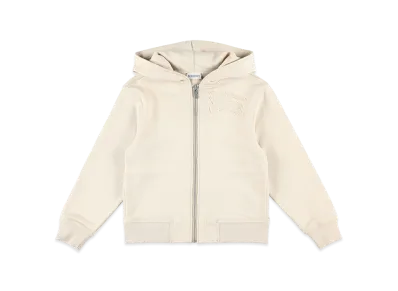 Burberry Kids Zip Hoodie "Beige"