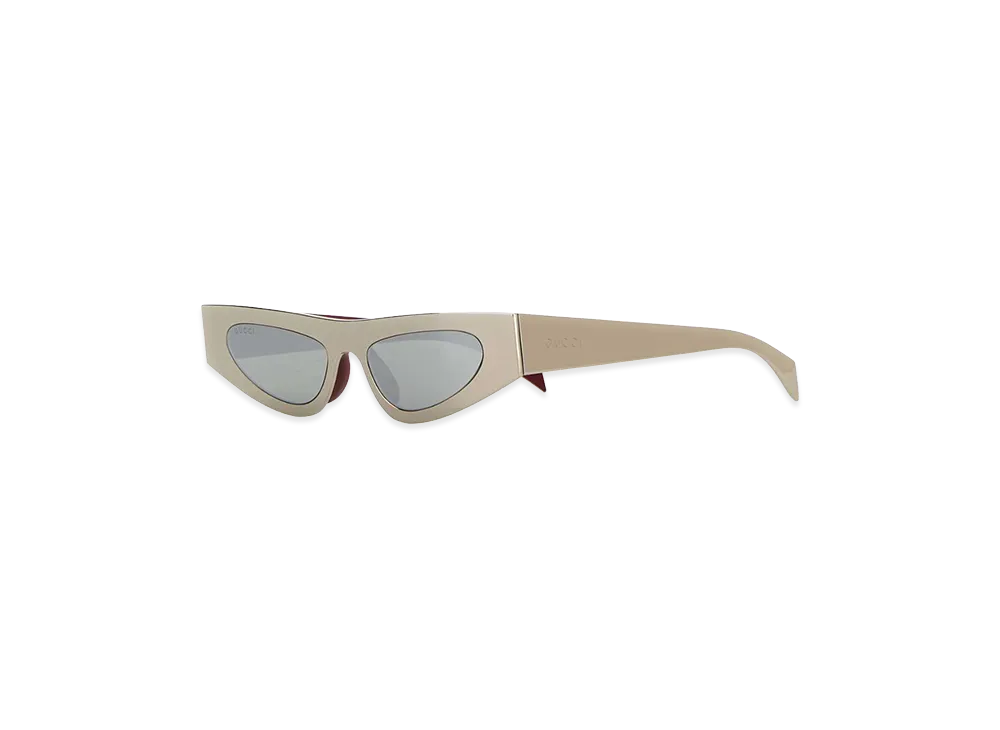 GUCCI Women's Metal Sunglasses "Silver"