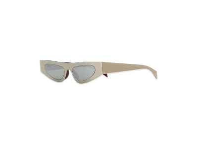 GUCCI Women's Metal Sunglasses "Silver"
