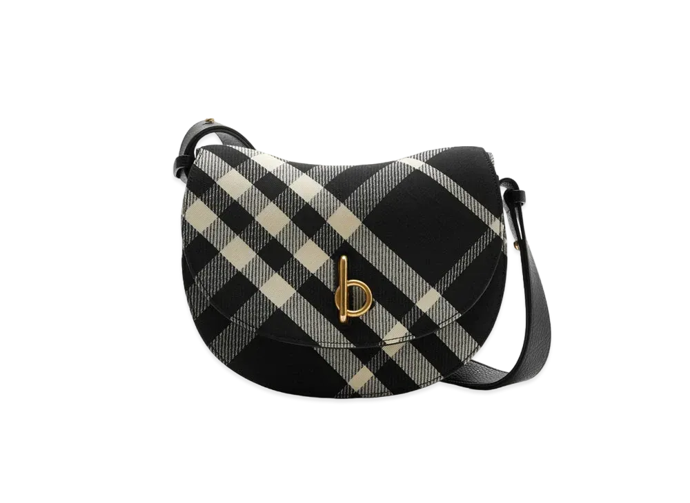 Burberry Medium Rocking Horse Bag "Black"