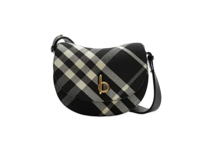 Burberry Medium Rocking Horse Bag "Black"