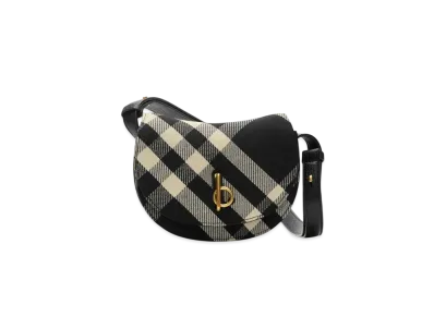 Burberry Mini Rocking Horse Bag "Black"