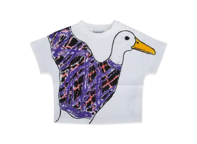 Burberry Kids IG5 MN Lilia Goose T-Shirt "White"