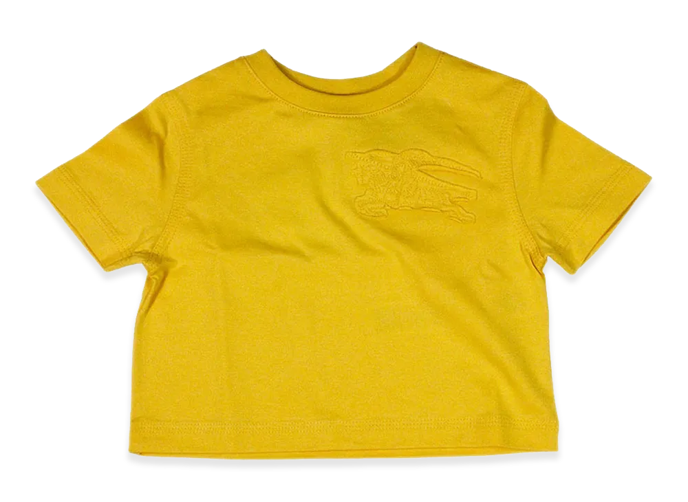 Burberry Kids Jersey T-Shirt "Yellow"