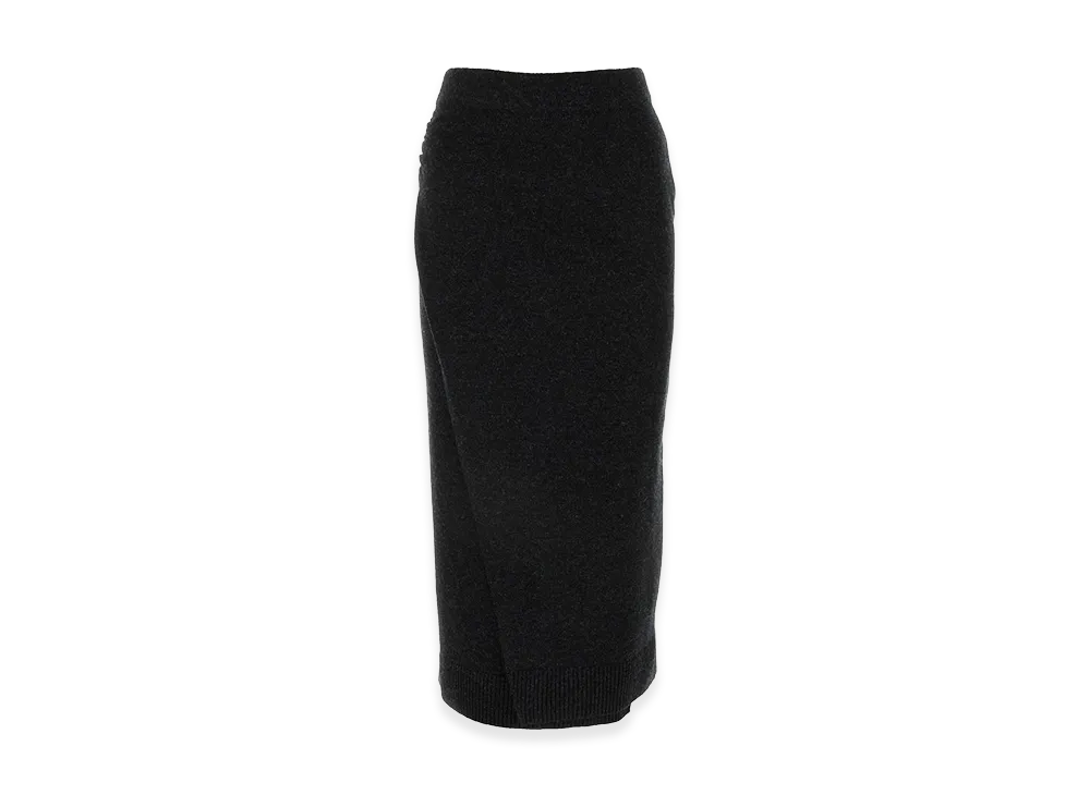 BALENCIAGA Women's Wrap Skirt "Grey"
