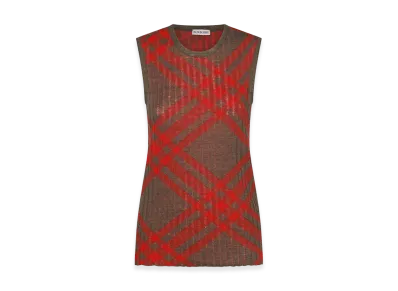 Burberry Women's And Top "Checked"