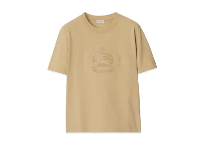 Burberry EKD Cotton T-Shirt "Flax"