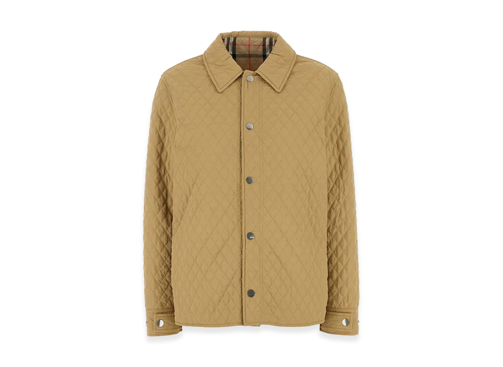 Burberry Women's Nylon Reversible Padded Jacket "Beige"