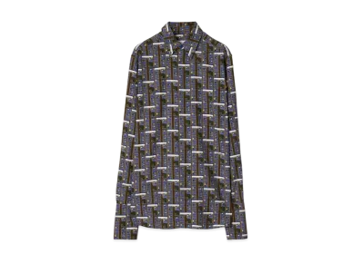 Burberry Women's Bus Silk Shirt "Knight"