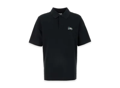 Burberry Slate Piquet Polo Shirt "Black"