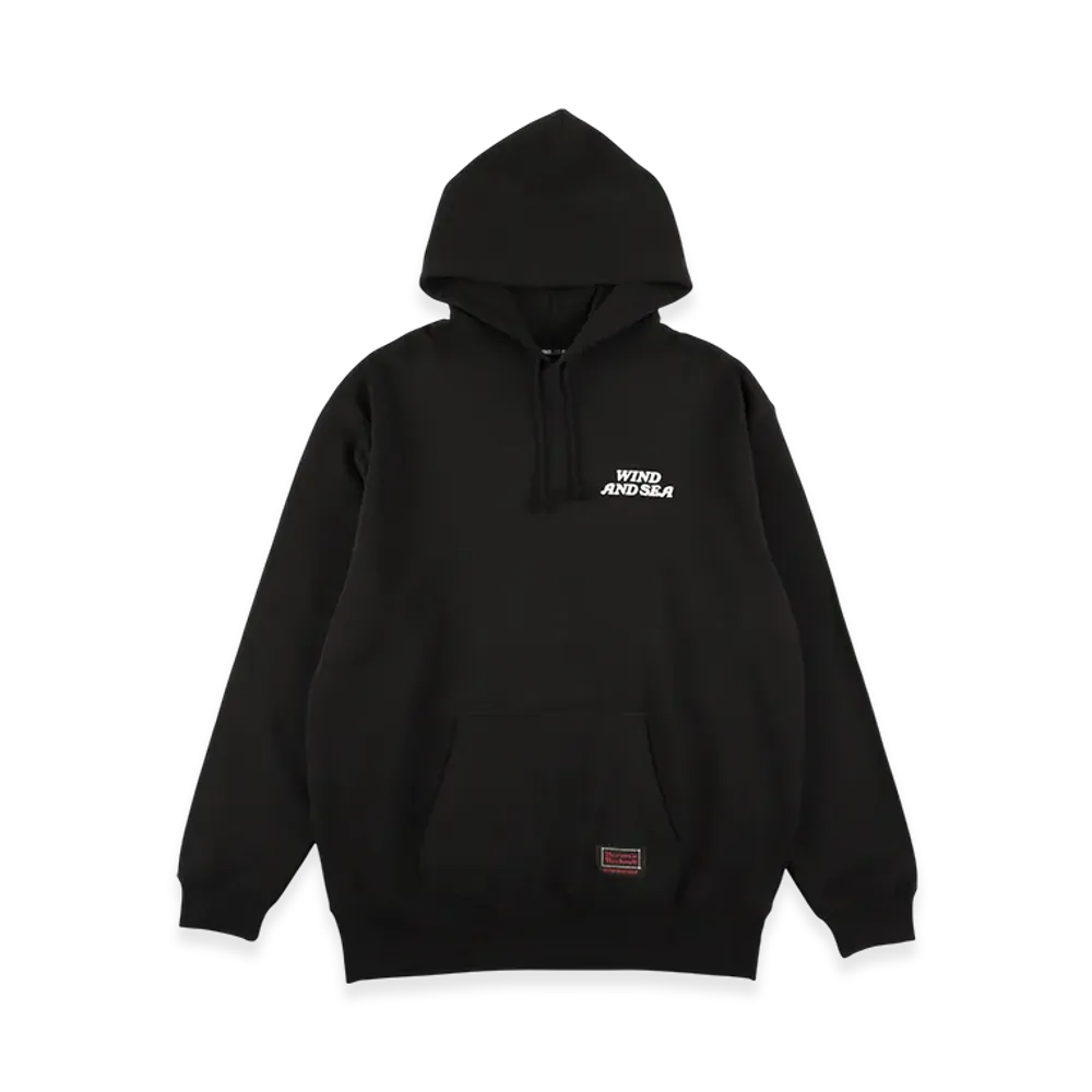 WIND AND SEA x Norman Rockwell Hoodie "Black"