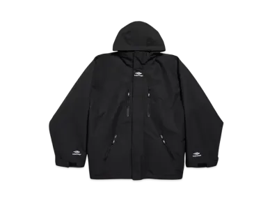 BALENCIAGA Men's 3B Sports Icon Ski Parka "Black"