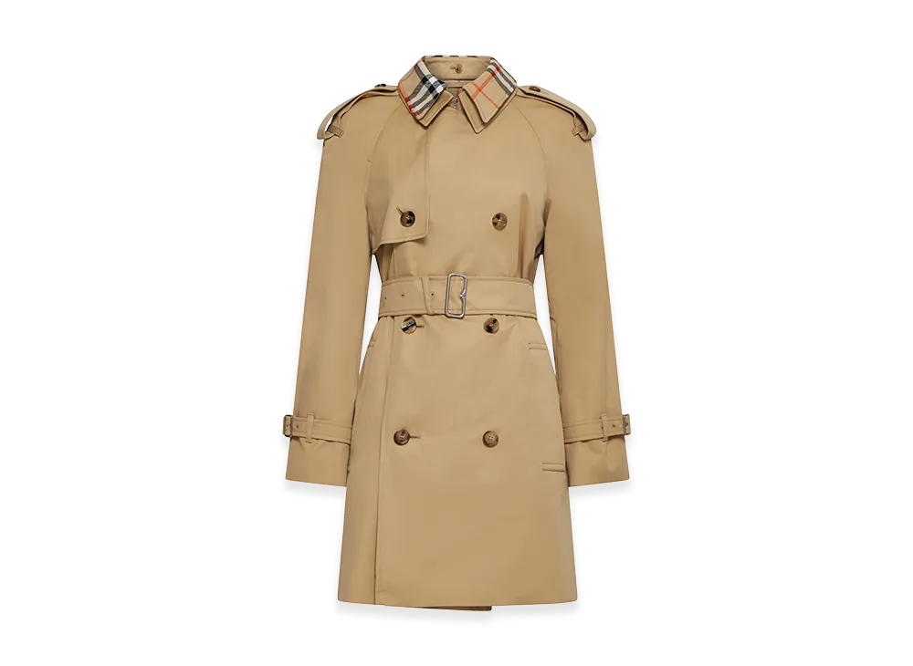 Burberry Women's Cotton Trench Coat "Beige"