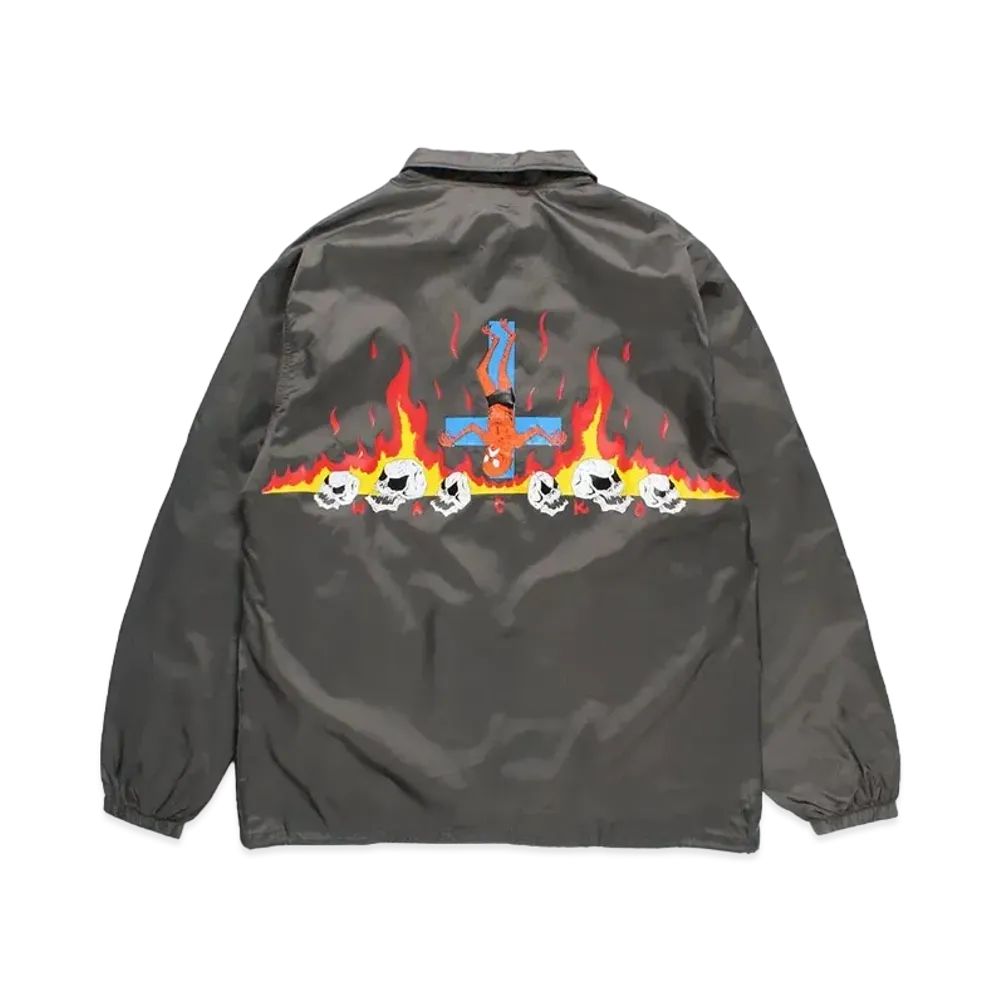 WACKO MARIA x neckface / Coach Jacket "Gray"
