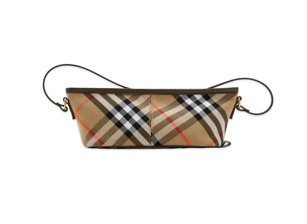Burberry Check Mini Shoulder Bag "Sand"