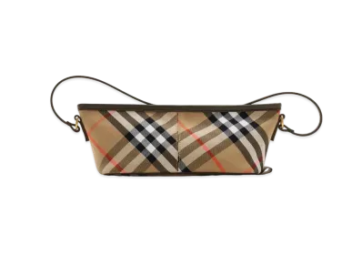 Burberry Check Mini Shoulder Bag "Sand"