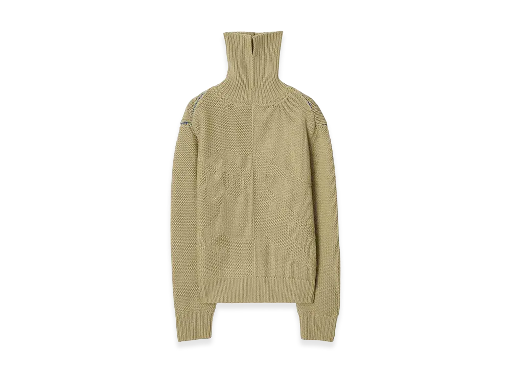 Burberry Women's Cashmere Sweater With EKD "Green"