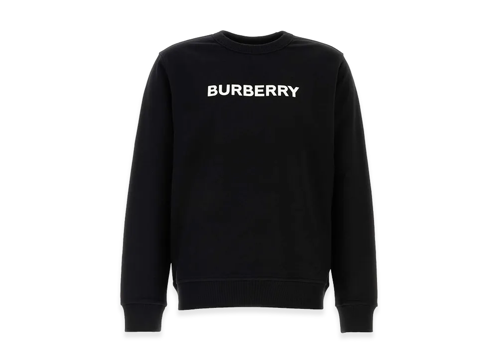 Burberry Cotton Sweatshirt "Black"
