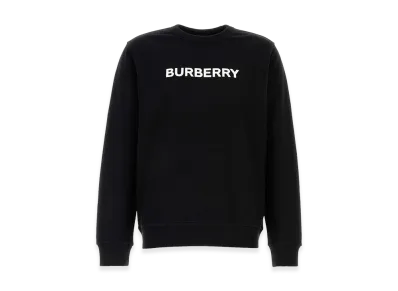 Burberry Cotton Sweatshirt "Black"