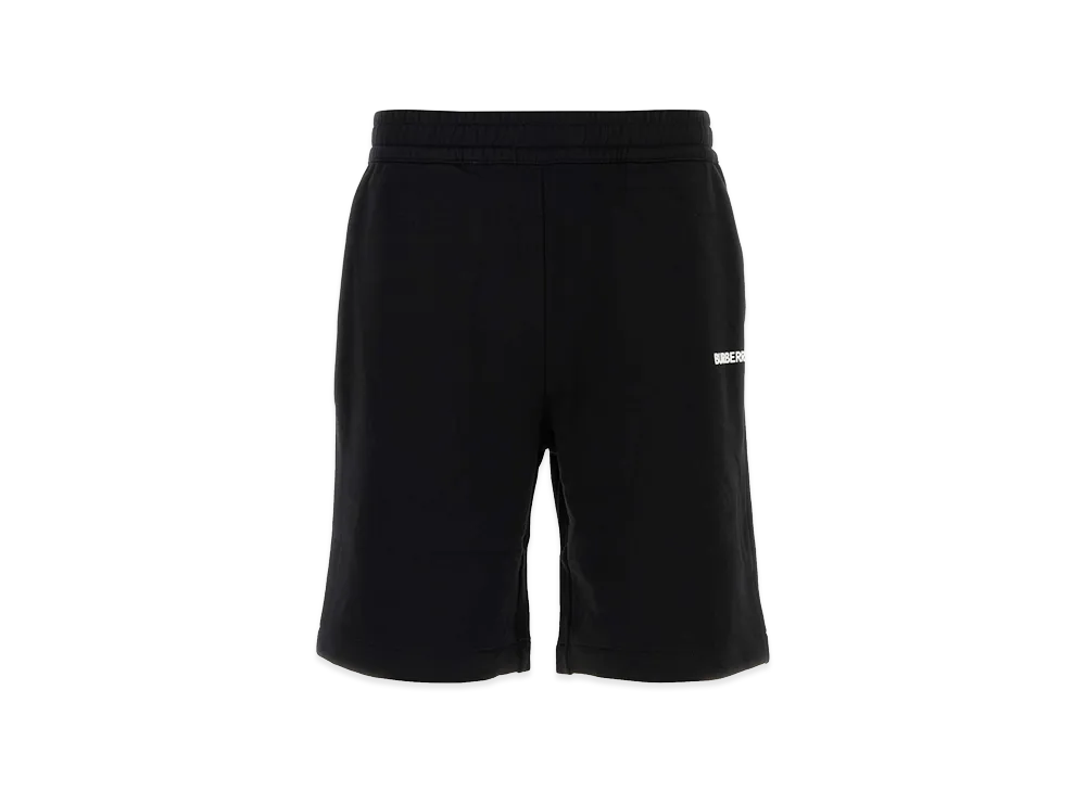 Burberry Cotton Bermuda Shorts "Black"
