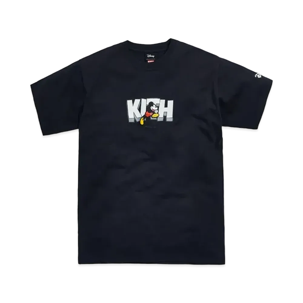 KITH Disney Running Mickey Tee "Black"