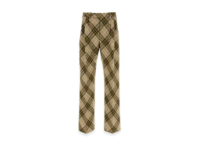 Burberry Embroidered Wool Pant "Printed"