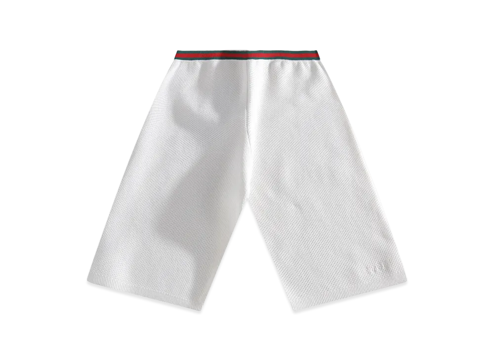 GUCCI Kids Shorts "White"