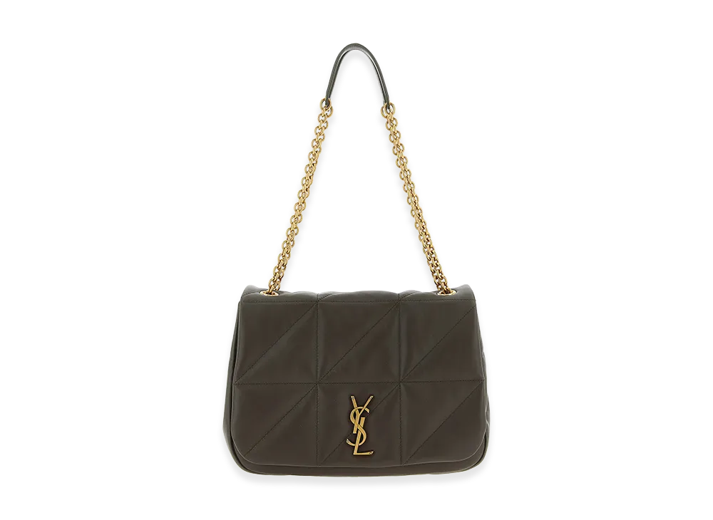 Saint Laurent Women's Jamie 4.3 Medium Shoulder Bag "Green"