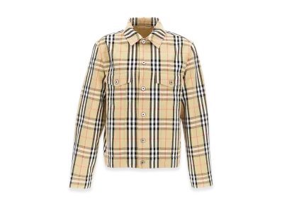 Burberry Check Jacket "Beige"