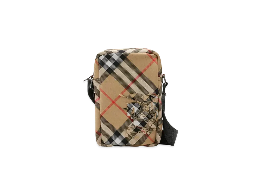 Burberry Check Phone Bag "Sand"